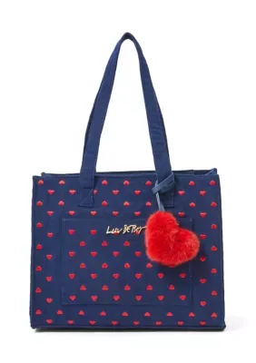 Bemmie Tote with Front Pocket by Luv Betsey