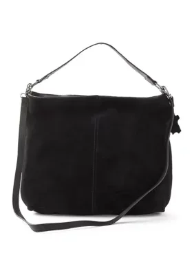 Hobo Bag with Crossbody Strap by Kate & Alex Cuffaro