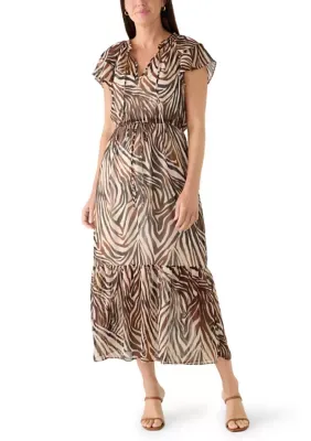 Julia Jordan Chiffon Maxi Dress by Jordan