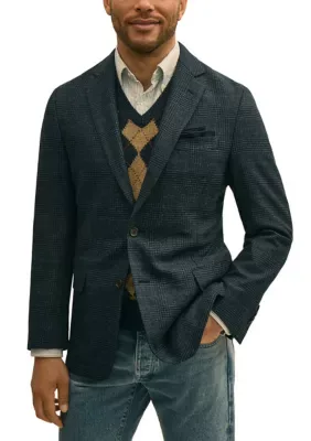 Classic Fit Wool Blend Hopsack Sportcoat by Brooks Brothers