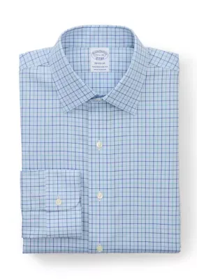 Regular Fit Non-Iron Oxford Spread Collar Dress Shirt by Brooks Brothers