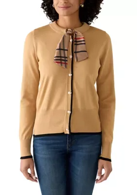 Nora Bow Tie Cardigan