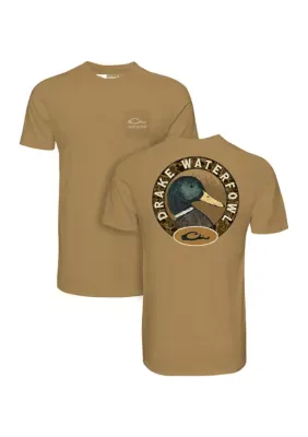Mallard Circle Graphic T-Shirt by Drake Waterfowl