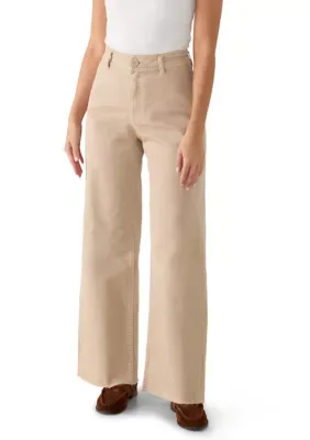 High Rise Wide Leg Pants by Velvet Heart