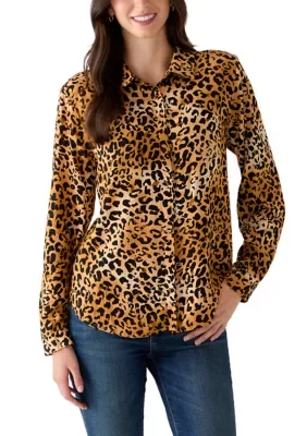 Long Sleeve Button Up Shirt by Velvet Heart