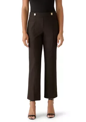 Printed Bootcut Compression Pants by Zac & Rachel