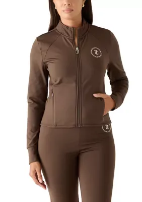 Full Zip Contour Fleece Lined Jacket by Juicy Couture