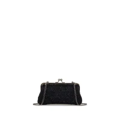 Mini Potenaz Chain Crossbody - Metallic Tweed by Patricia Nash