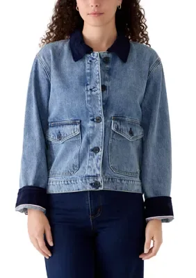 Cropped Chore Jacket by Scotch & Soda