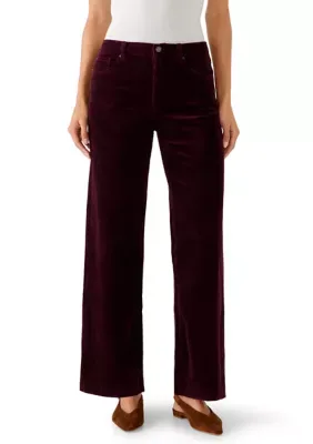 Allie Slim Straight Raw Hem Bootcut Jeans by Kensie