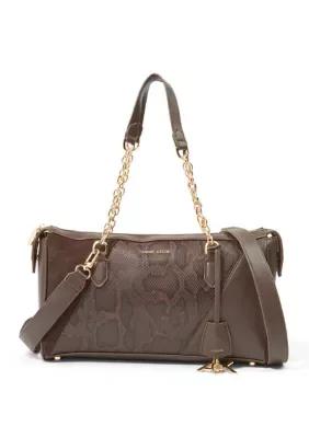 Multi Panel Satchel by Anne Klein
