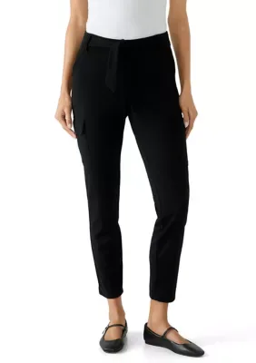 Skinny Fit Knit Pull on Pants by Soho Apparel