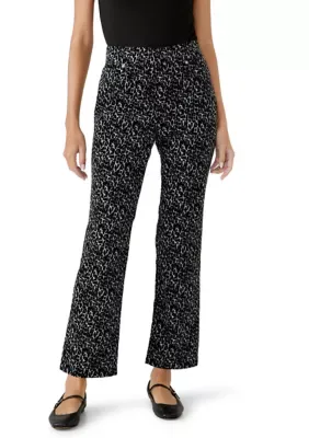Velveteen Print Pants by Kim Rogers