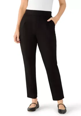 T Tahari Mid Rise Pleated Trousers by Tahari