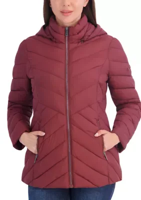 Short Packable Puffer Jacket