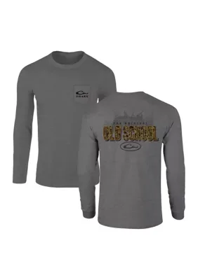 Old School Original Long Sleeve Graphic T-Shirt by Drake Waterfowl