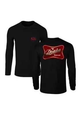 The Drake Life Long Sleeve Graphic T-Shirt by Drake Waterfowl