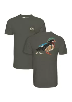 Woodie T-Shirt by Drake Waterfowl