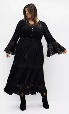 Tisha Lace Maxi Dress by City Chic