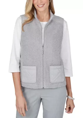 Vail Sherpa Quilt Vest