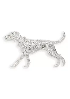 Lauren Ralph Lauren Crystal Pave Dog Pin by Ralph Lauren