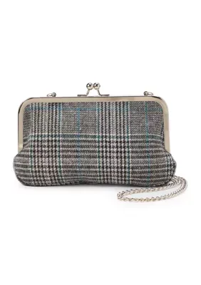 Kiss Lock Chain Crossbody Bag