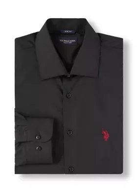 Long Sleeve Dress Shirt by Us Polo Assn
