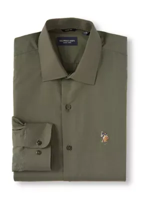 Long Sleeve Dress Shirt by Us Polo Assn