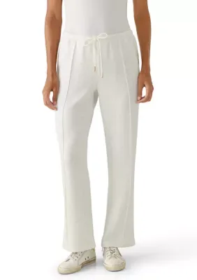 Seam-Front Flare Scuba Pants by Nanette Lepore