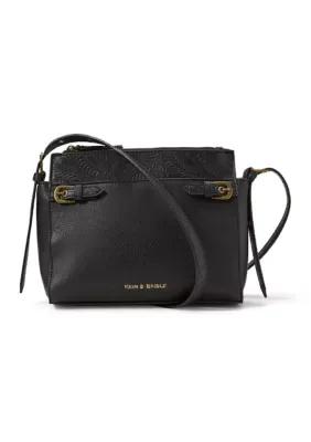 Belting Triple Compartment Crossbody by Rein & Bridle
