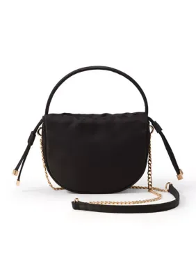 Sophia Satin Drawstring Bag by Sasha