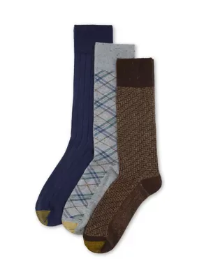 3-Pack Crew Socks by Gold Toe