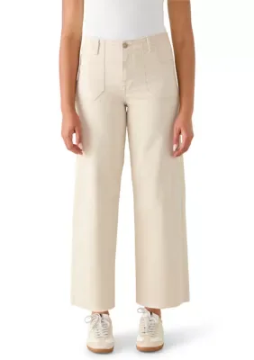 Patch Pocket Ankle Pants by Kensie