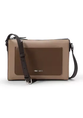 Brennan Top Zip Crossbody Bag by Nine West