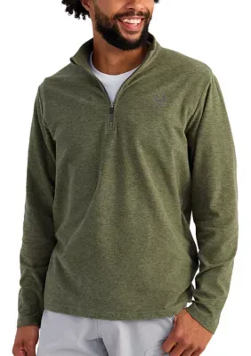 Leeward Lightweight Fleece Quarter Zip by Huk
