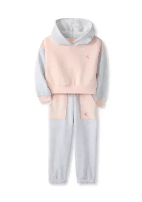 2-Piece Fleece Hoodie Set by Calvin Klein