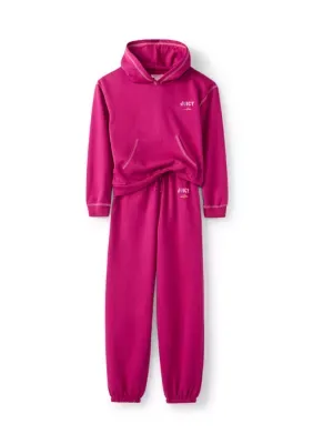 Two Piece Fleece Hoodie and Joggers Set by Juicy Couture