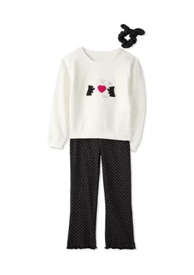Shirt, Pants & Headband 3-Piece Set by Juicy Couture