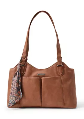Dawson Shopper Bag with Scarf by Multisac