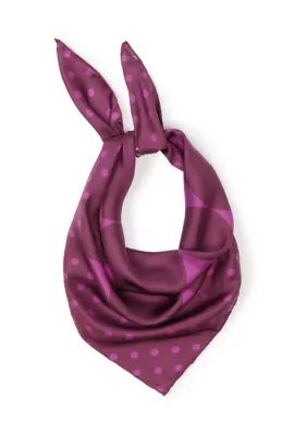 Joy Dot Silk Square Scarf by kate spade