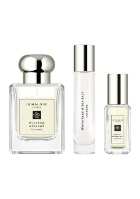 Wood Sage & Sea Salt Fragrance Layering Cologne Trio Set by Jo Malone London