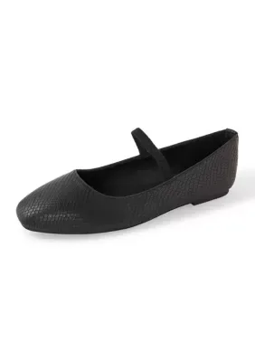 Mollen Mary Jane Flats by Nicole Miller