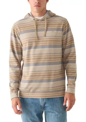Yarn Dye Sweater Knit Twill Hoodie