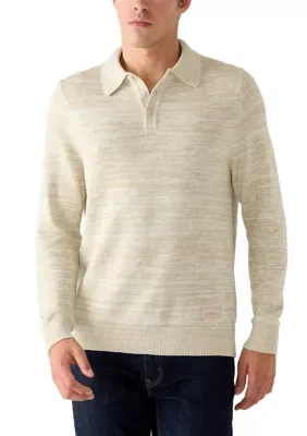 Long Sleeve Polo Sweater by Scotch & Soda