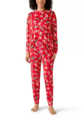 Long Sleeve Top & Joggers Pajama Set by Room Service