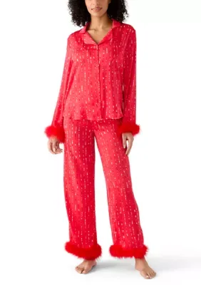 Satin Pajama Set by Room Service