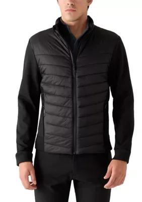 Hybrid Jacket with Mock Collar by Kyodan