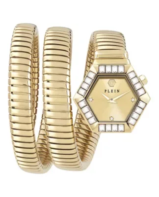 Philipp Plein $nake Hexagon Crystal Watch by Philipp Plein