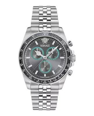 Versace Greca Chrono Wave Bracelet Watch by Versace