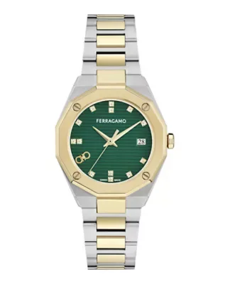Edge Diamond Watch by Ferragamo